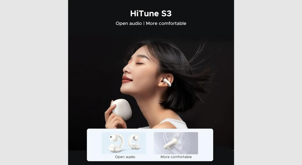 UGREEN WS209 HiTune S3 Open-Ear True Wireless Bluetooth Earbuds -white