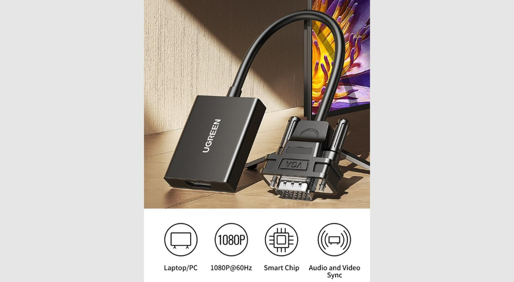 UGREEN VGA to HDMI Adapter - CM513 image 2