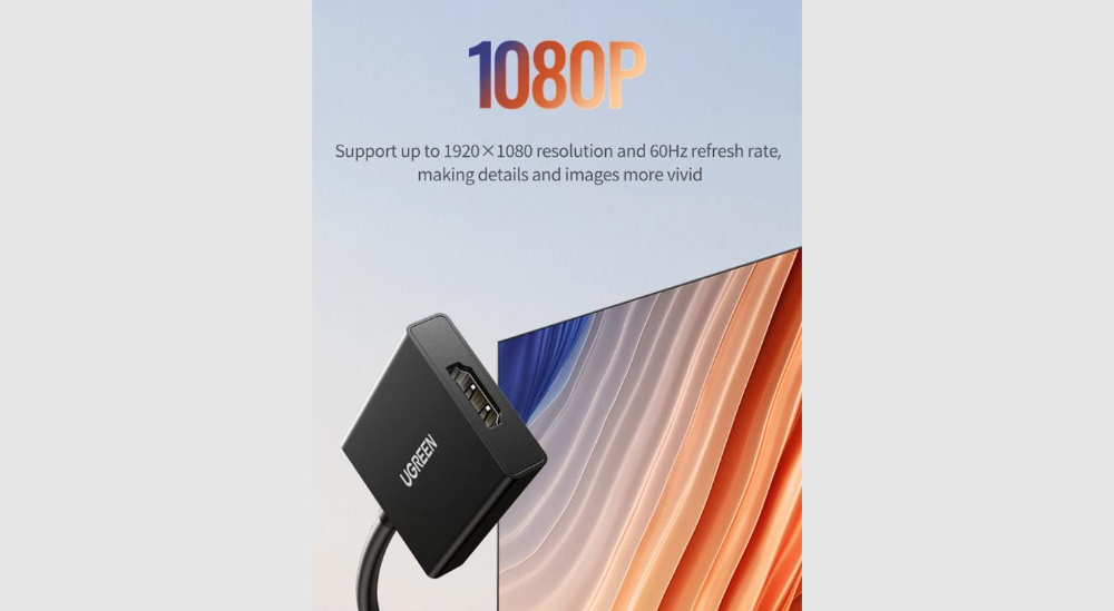UGREEN VGA to HDMI Adapter - CM513 image 6
