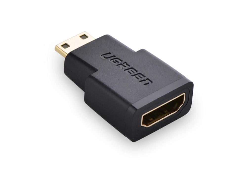 UGREEN Mini HDMI Male to HDMI Female Adapter (Black)