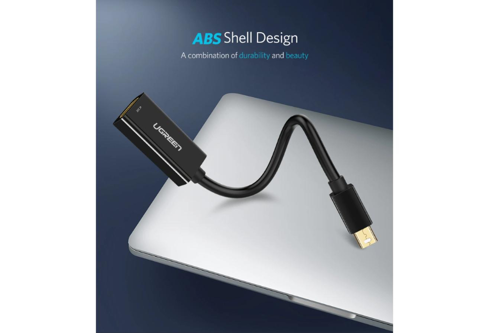 UGREEN Mini DP to HDMI Converter 4K (Black) image 2