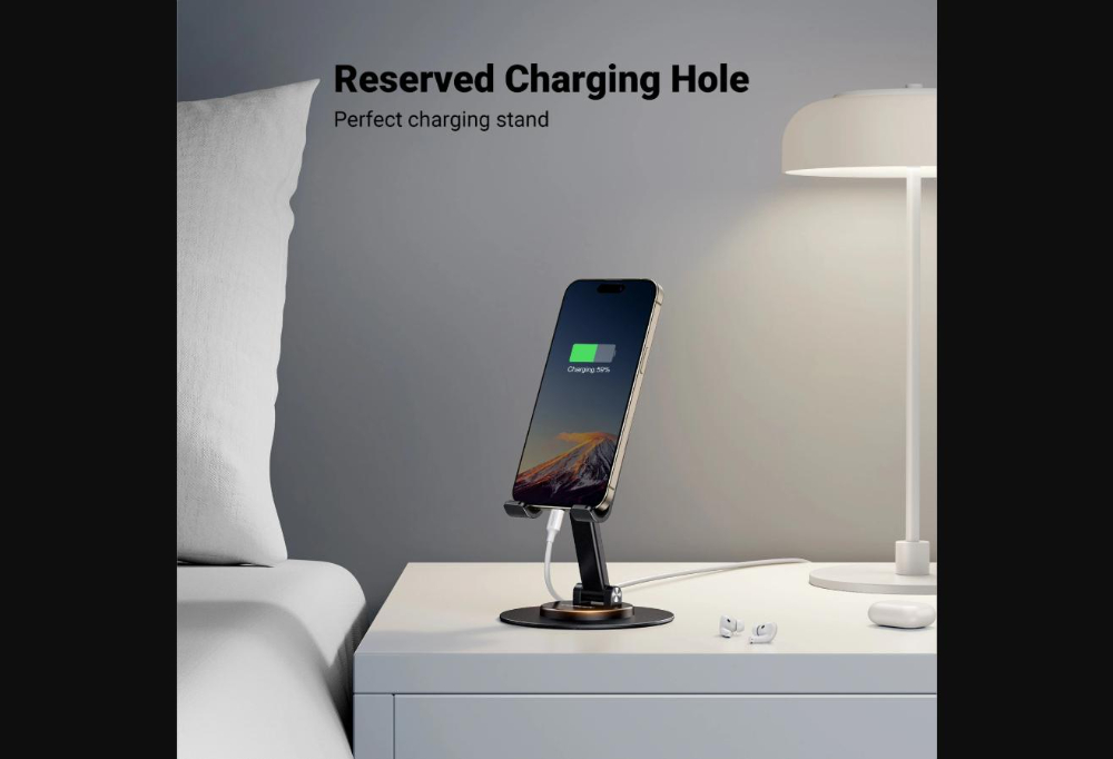 UGREEN (360) Rotating And Folding Phone Stand image 3