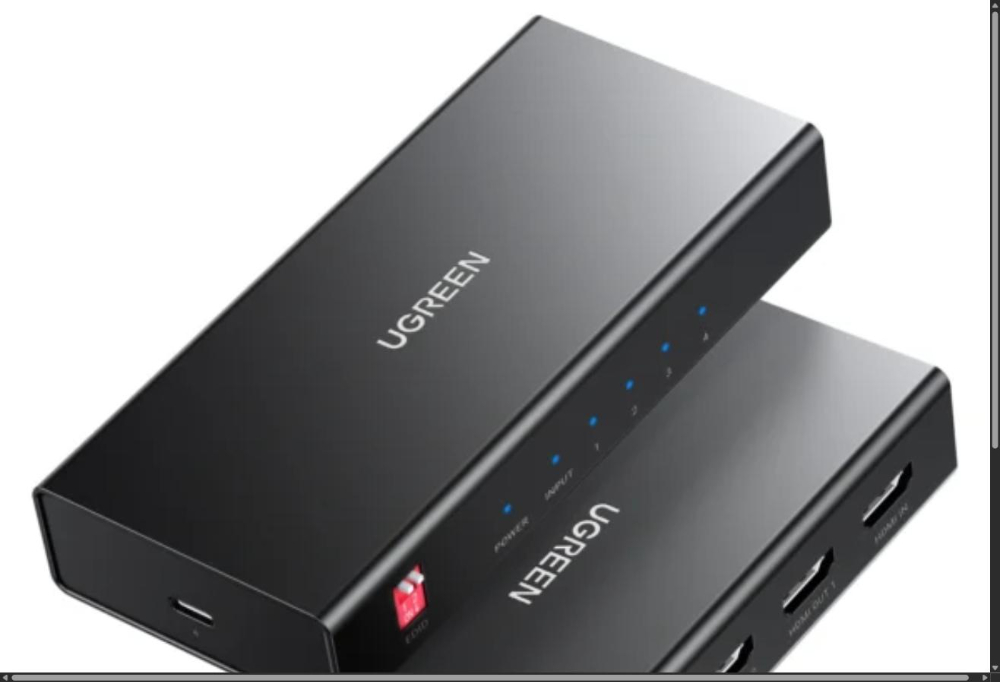 UGREEN HDMI Splitter 1 In 4 Out Splitter