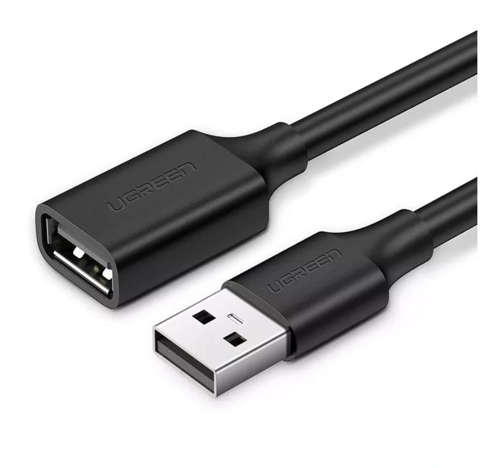 UGREEN USB 2.0 A Male to A Female Cable 1.5m (Black)