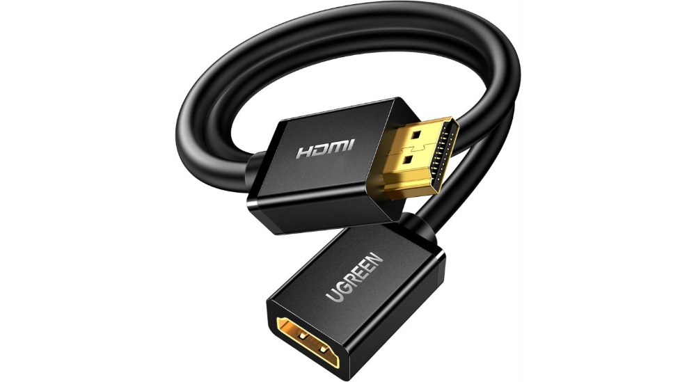 UGREEN HDMI 4K Cable Male to Female Black 1m