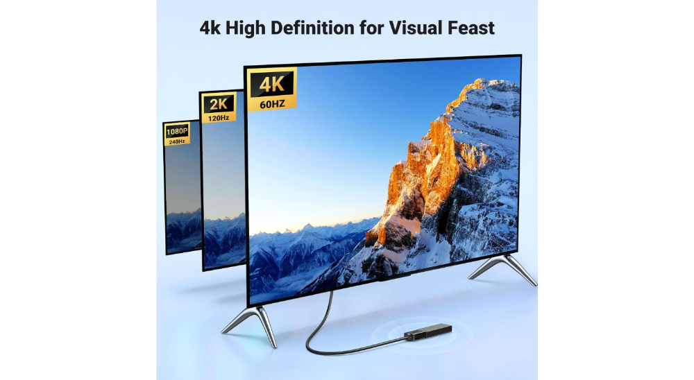 UGREEN HDMI 4K Cable Male to Female Black 1m image 3
