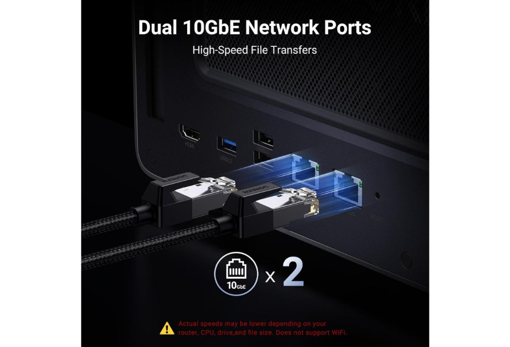 UGREEN DXP8800 Plus 8-Bay High performance desktop NAS | 8K, 2x10GbE, 2x M.2 image 4