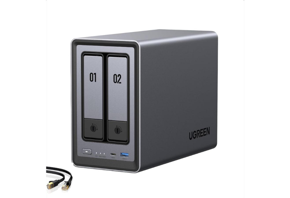 UGREEN CM670 DXP2800 2 BAY Desktop NAS Intel N100 8GB DDR5