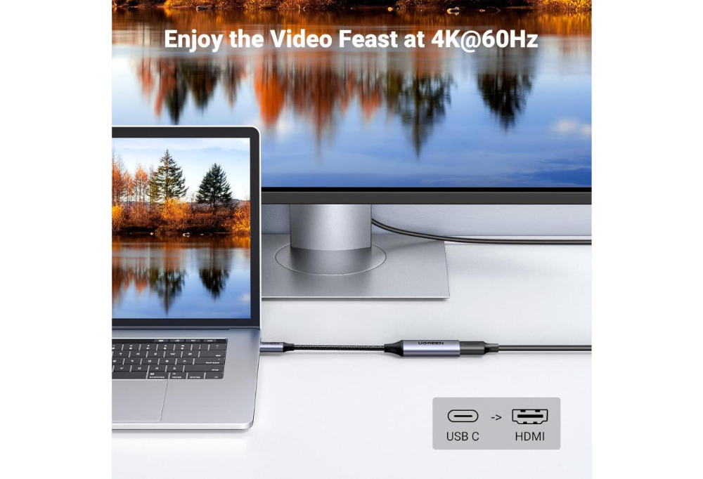 UGREEN USB-C to HDMI  4K 60HZ Adapter image 2