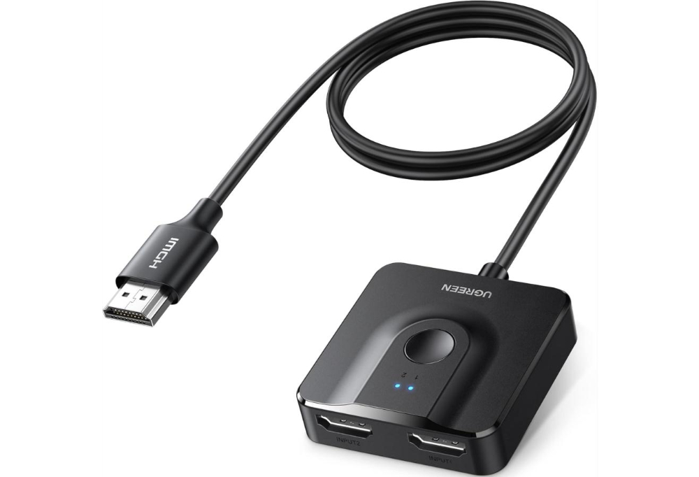 UGREEN 2 In 1 Out HDMI Switcher 4K@60Hz