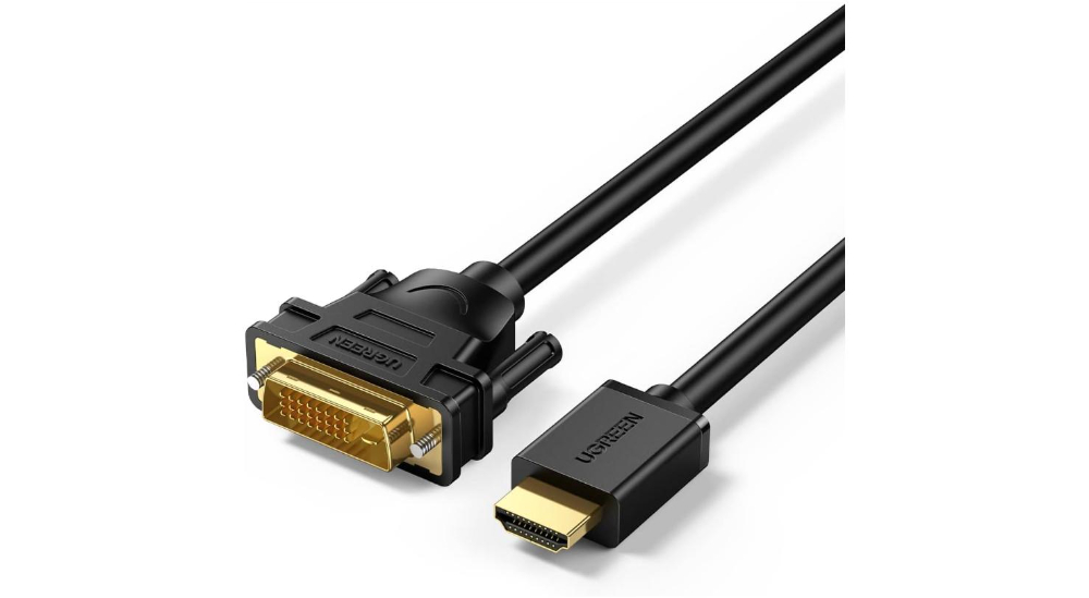 UGREEN HDMI to DVI 2K Cable Male to Male 2m-Black