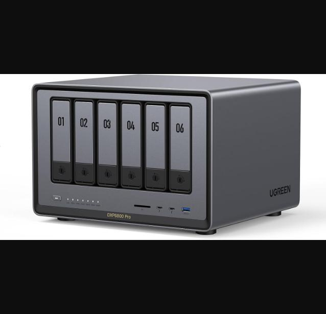 UGREEN CM752 DXP6800 Pro 6 BAY Desktop NAS Intel Pentium Gold 8505 image 2