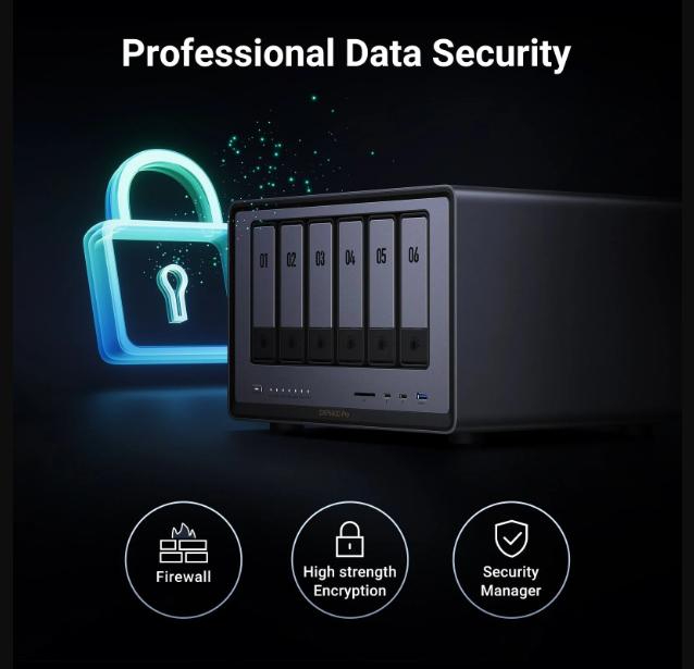UGREEN CM752 DXP6800 Pro 6 BAY Desktop NAS Intel Pentium Gold 8505 image 6