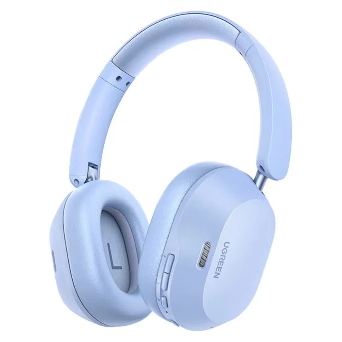 UGREEN HiTune Max5C Wireless Over-Ear Headphones, Up to 75H Playback (ANC Off), Adaptive Noise Cancelling, Hi-Res Sound, Bluetooth 5.4 & App EQ, Blue