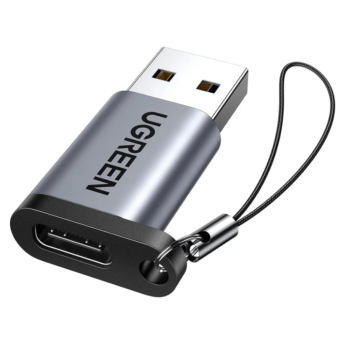 UGREEN 10Gbps USB-A 3.0 Male to USB-C 3.1 Female Adapter, Connect Compatible USB Devices