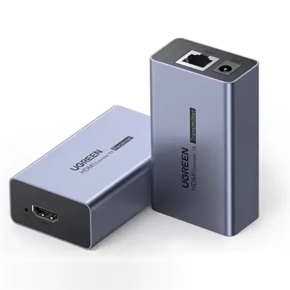 UGREEN HDMI over Ethernet Extender, 50m Display Connection for Meeting Rooms & Installations, UK Plug