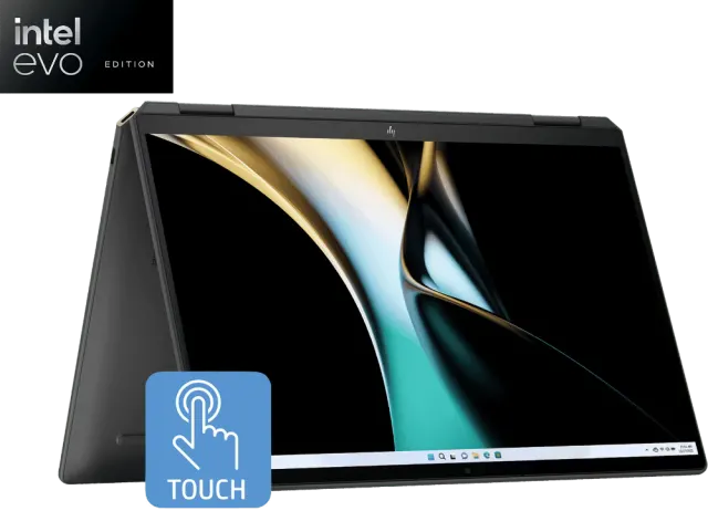 HP Spectre x360 2-in-1 Laptop, Intel Evo 16-Core Ultra 7 155H, 14" 2.8K Touchscreen, Intel Arc Graphics, 16GB LPDDR5 1TB SSD, Backlit KB, Fingerprint, Thunderbolt 4, WiFi 6E, Win11