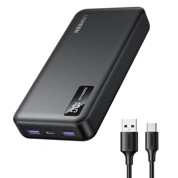 UGREEN 10000mAh 20W Two-Way Fast Charging Power Bank