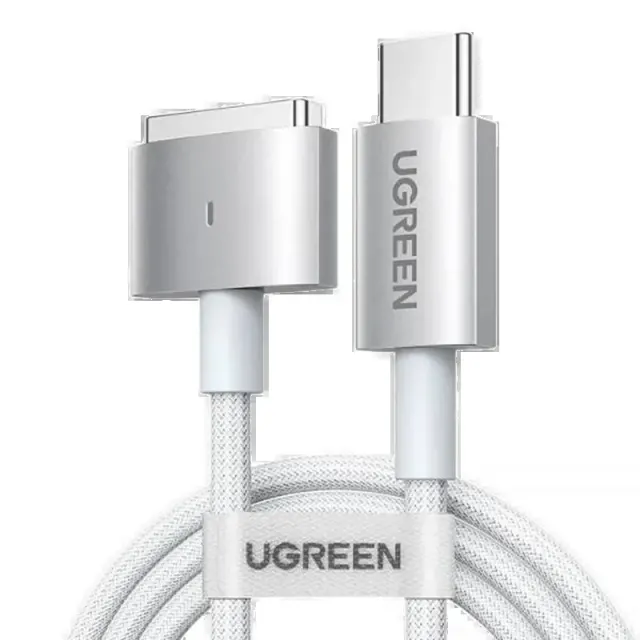 UGREEN  140W USB-C to MagSafe 3 Charging Cable 2M – Super Fast Magnetic Charger Cable for MacBook Pro 14" & 16"