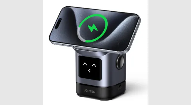 UGREEN W709 Uno 2-in-1 Magnetic Wireless Charger 15W